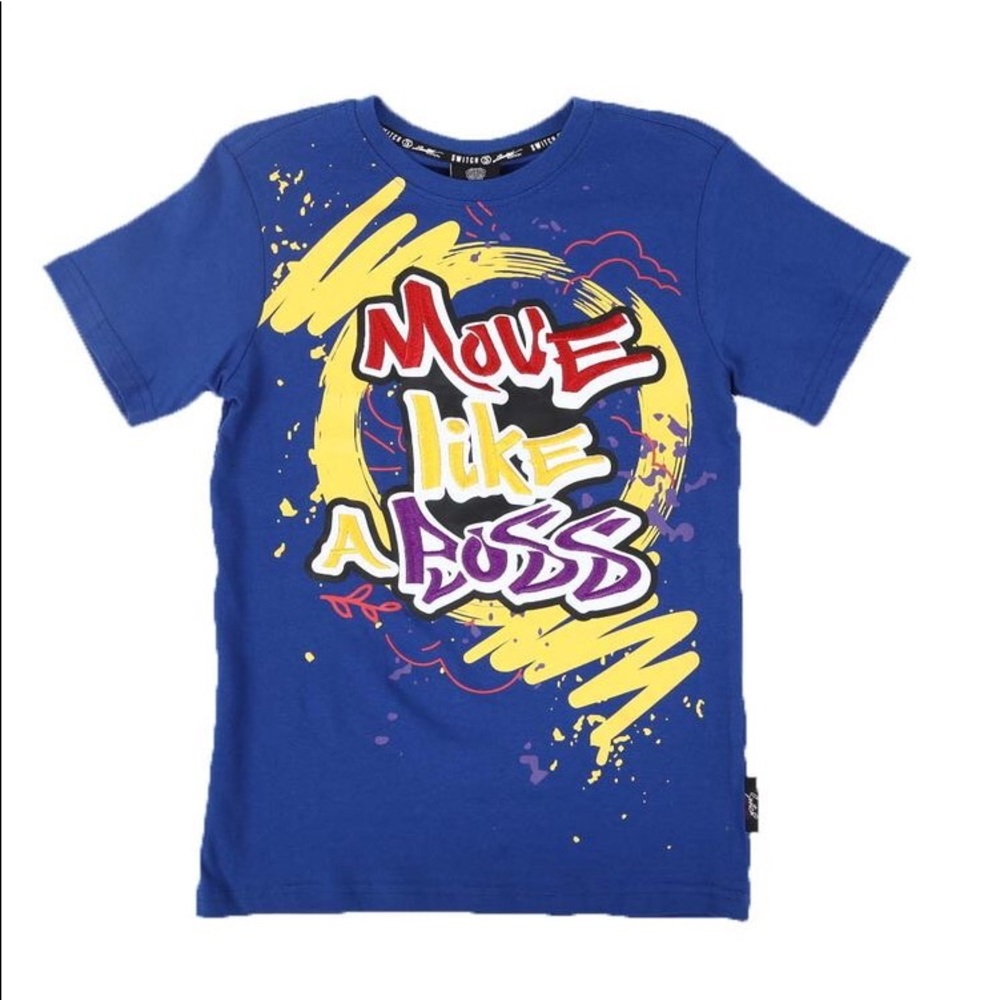 Switch Remarkable Move Like A Boss Embroidered Tee